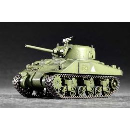 Trumpeter 1/72 Scale M4 Mid-Production Sherman Tank Model Kit