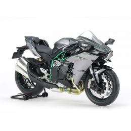 Tamiya 1/12 Scale Kawasaki Ninja H2 Carbon Motorcycle Model Kit