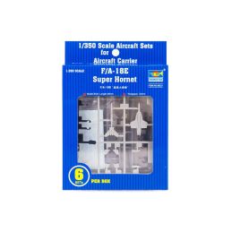 Trumpeter 1/350 Scale F/A-18E Super Hornet 6 Aircraft Sets for Aircraft Carrier Model Kit