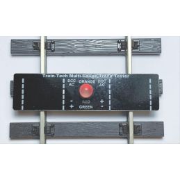 Train Tech Multi-Gauge Track Tester - DC & DCC Railways OO, HO & O Gauge