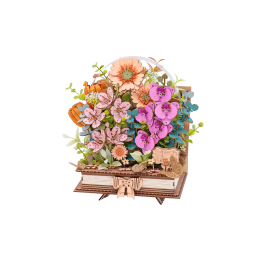 Rowood Blooming Book Wooden Model Kit