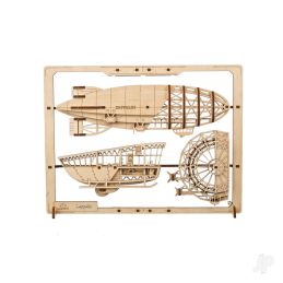 UGears Zeppelin 2.5D Puzzle Wooden Model Kit