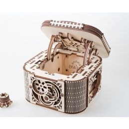 UGears Treasure Box Wooden Model Kit