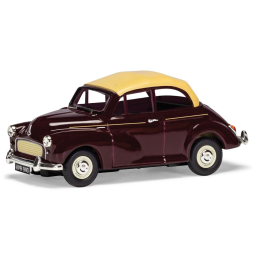 Corgi 1/43 Scale Morris Minor 1000 Convertible, Maroon 'B' Die Cast Model