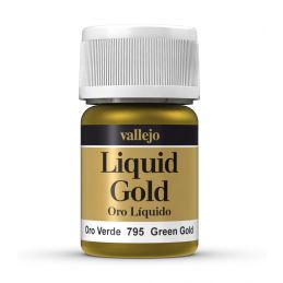 Vallejo Model Color Green Gold Metals 35ml