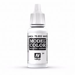 Vallejo Model Color 17ml  White Glaze