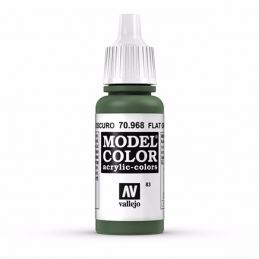 Vallejo Model Color 17ml  Flat Green