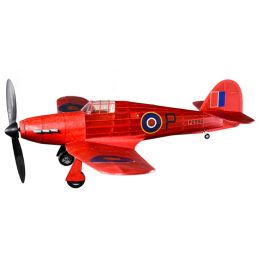 The Vintage Model Co. Hawker Hurricane Red Balsa Model Kit