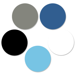 Paint Pack for Occre Calella Bot de Llum Light Boat Kit (5 X 17ml Bottles)