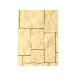 1/12th Scale Dolls House Minster Stone Beige Wallpaper