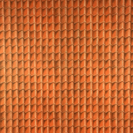 Red Pantile Roof Paper for 12th Scale Dolls House