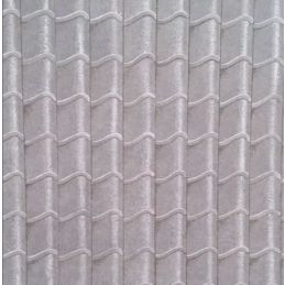 Grey Pantile Roof Paper for 12th Scale Dolls House