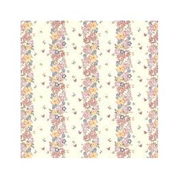 Country Garden Cream Wallpaper for 12th Scale Dolls House