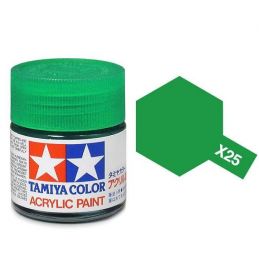 Tamiya Acrylic Gloss Paint (10ml) - Clear Green
