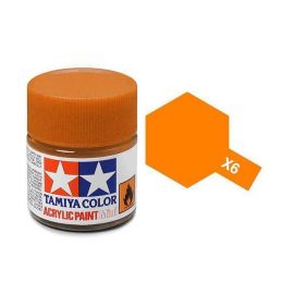 Tamiya Acrylic Gloss Paint (10ml) - Orange