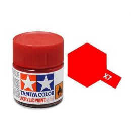 Tamiya Acrylic Gloss Paint (10ml) - Red