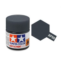 Tamiya Acrylic Flat Paint (10ml) - Field Blue