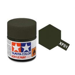 Tamiya Acrylic Flat Paints (10ml) XF51