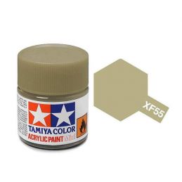 Tamiya Acrylic Flat Paint (10ml) - Deck Tan