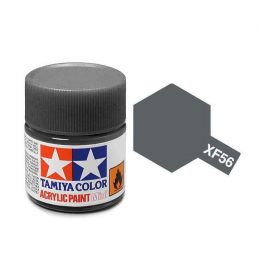 Tamiya Acrylic Flat Paint (10ml) - Metallic Grey