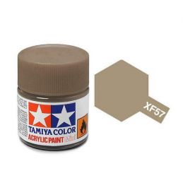 Tamiya Acrylic Flat Paint (10ml) - Buff