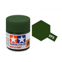 Tamiya Acrylic Flat Paint (10ml) - Flat Green