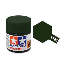 Tamiya Acrylic Flat Paint (10ml) - Dark Green