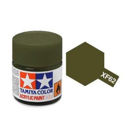 Tamiya Acrylic Flat Paint (10ml) - Olive Drab