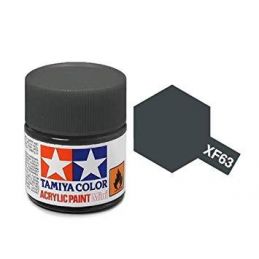 Tamiya Acrylic Flat Paint (10ml) - German Grey