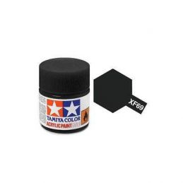 Tamiya Acrylic Flat Paint (10ml) - Nato Black