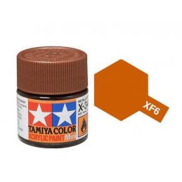 Tamiya Acrylic Flat Paint (10ml) - Copper