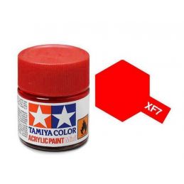 Tamiya Acrylic Flat Paint (10ml) - Flat Red