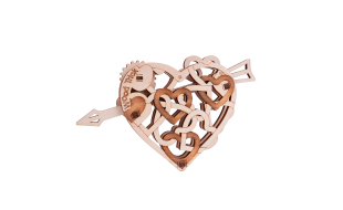 Wood Trick Heart