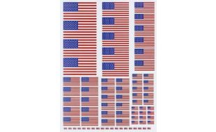 Stars and Stripes Custom Decals