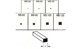 Plastruct Solid Square Rod