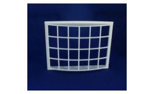 Georgian 24 Pane Bow Window for 1/12 Scale Dolls House
