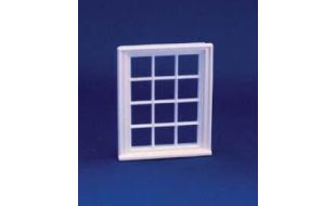 Victorian 12 Pane Window for 1/24th Scale Dolls House