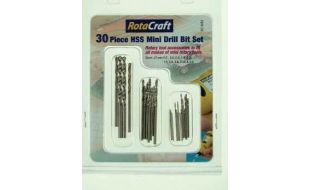 Rotacraft 30 Piece HSS Mini Drill Set