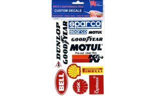 Sponsors Large Logo's Vinyl Sheet