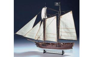 Amati 1/60 Scale Adventure Pirate Ship Model Kit