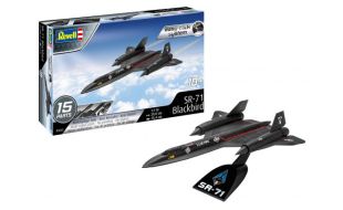 Revell 1/110 Scale Lockheed SR-71 Black Bird Easy Click Model Kit