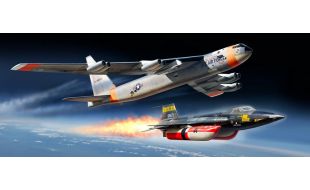 Revell 1/72 Scale NB-52 & X-15 "Platinum Edition" Model Kit