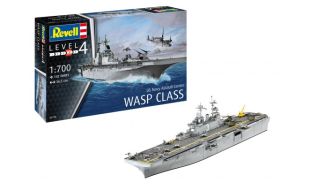 Revell 1/700 Scale Assault Carrier USS Wasp Class Model Kit 