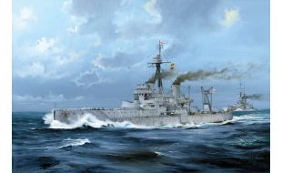 Trumpeter HMS Dreadnought 1918 Royal Navy Plastic Model Ship Kit - Starter Paint Pack 8 x 17ml Pots