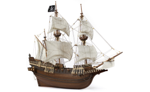 Occre 1/100 Scale Buccaneer Wooden Pirate Galleon Model Kit