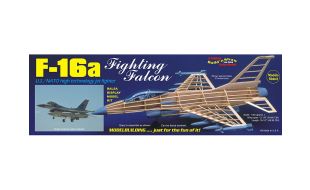 Guillows 1/40 Scale F-16a Fighting Falcon Balsa Model Kit