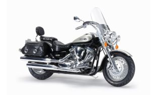 Tamiya 1/12 Scale Yamaha Xv1600 Road Star Custom Motorcycle Model Kit