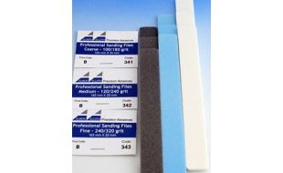 Professional Quality Sanding Files - Various Sizes and Grits Available
