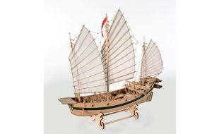 Amati 1/100 Scale Chinese Pirate Junk Model Kit
