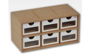 Hobbyzone 6 Drawers Module Crafts Workshop Modular System